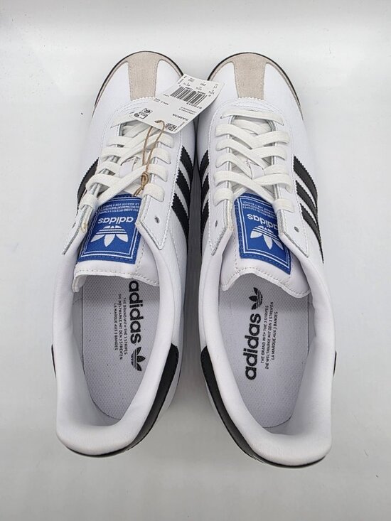 Adidas Samoa Mens Size 11 Athletic Sneaker White Black Fashion Shoes 675033 main image 4